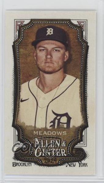 2024 Topps Allen & Ginter Mini Parker Meadows #146 Rookie RC 0o6v