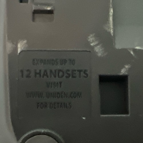 Uniden D1688 Commercial Landline and Digital Answering System, See info & Pics - Picture 4 of 5
