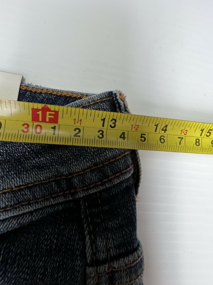 Jean Skinny Zara Délavé Foncé Taille 6 - Très Bon état Occasion