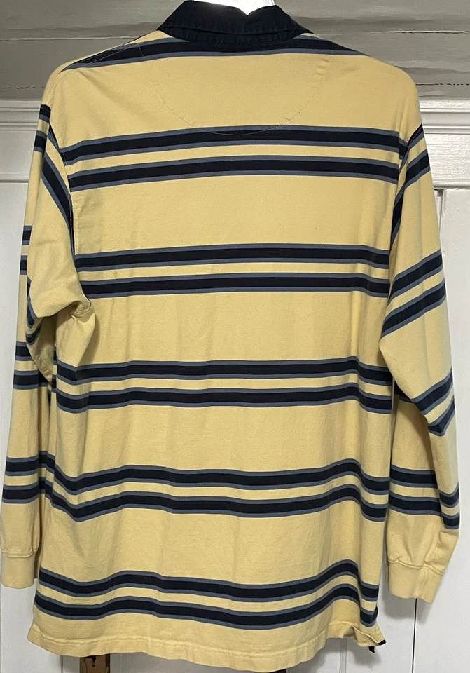 Duck Head Men’s Long Sleeve Shirt Yellow XL - Image 3 of 4