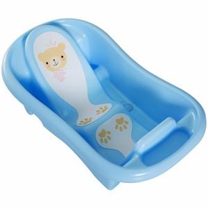 Details About Newborn Baby Bath Tub Seat Plastic Storage Areas Toddler Shower For Boys Blue