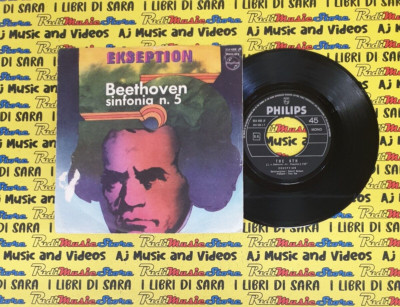 LP 45 7'' EKSEPTION Beethoven sinfonia n.5 5th Danza delle spade Sabre dance 1969
