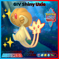 ✨ Ultra SHINY 6IV UXIE ✨ Pokemon SWORD and SHIELD lv100 Sinnoh Legendary