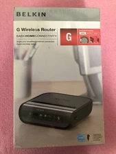 Belkin F5D7234-4-TG G Wireless Router Basic Home Connectivity