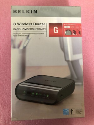 Belkin F5D7234-4-TG G Wireless Router Basic Home Connectivity | eBay - G Wireless Router Settings For Home Automation