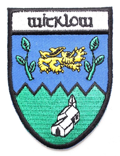 Irish County Crest Patches, Ireland Embroidered Patches, Sew On Iron On Patch - Picture 23 of 29