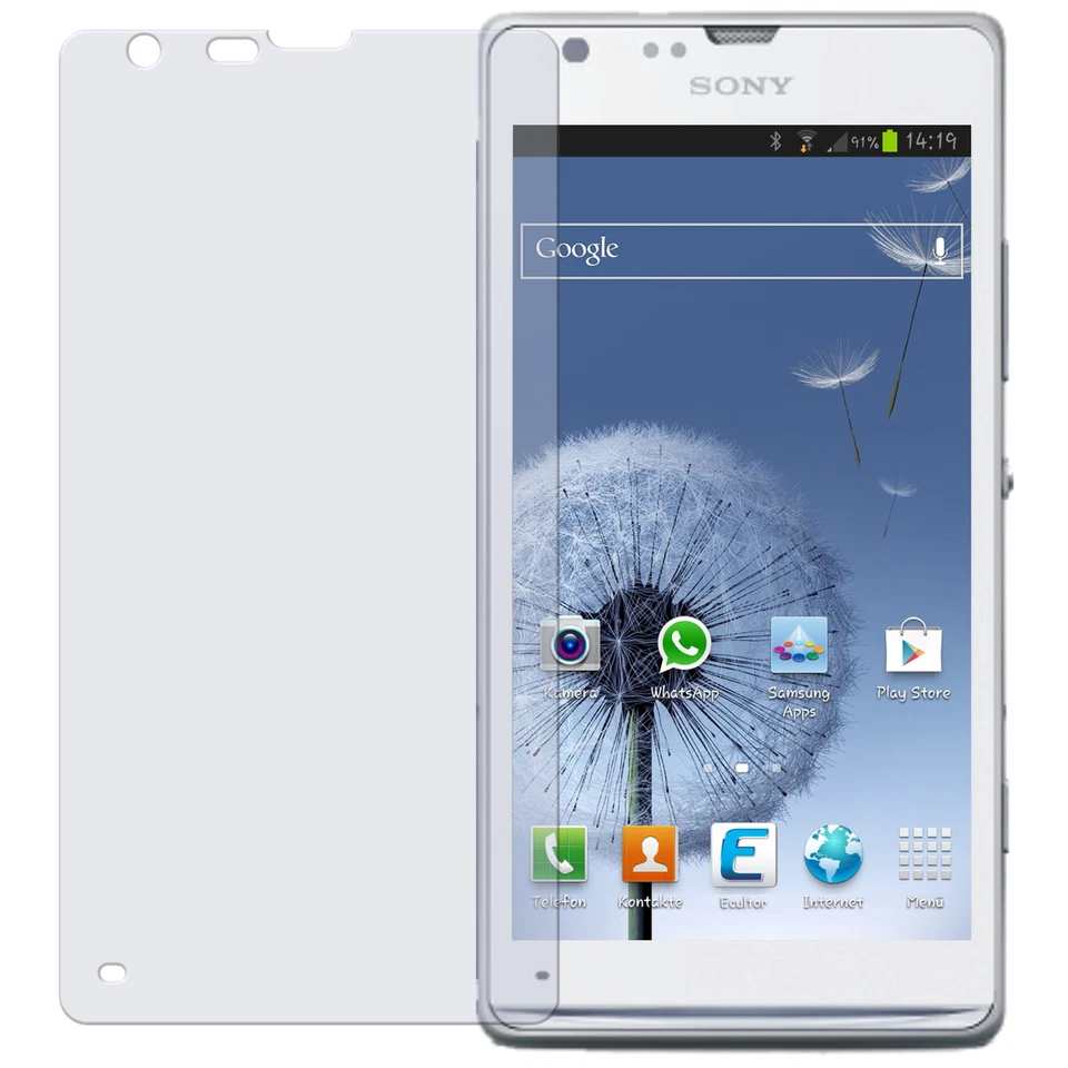 2x Screen Protector for Sony Xperia SP protection guard crystal clear - Image 2 of 4
