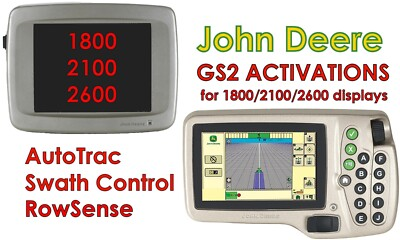 #ad John Deere 1800 2100 2600 GreenStar 2 Software Key AutoTrac Activation Unlock $235.00