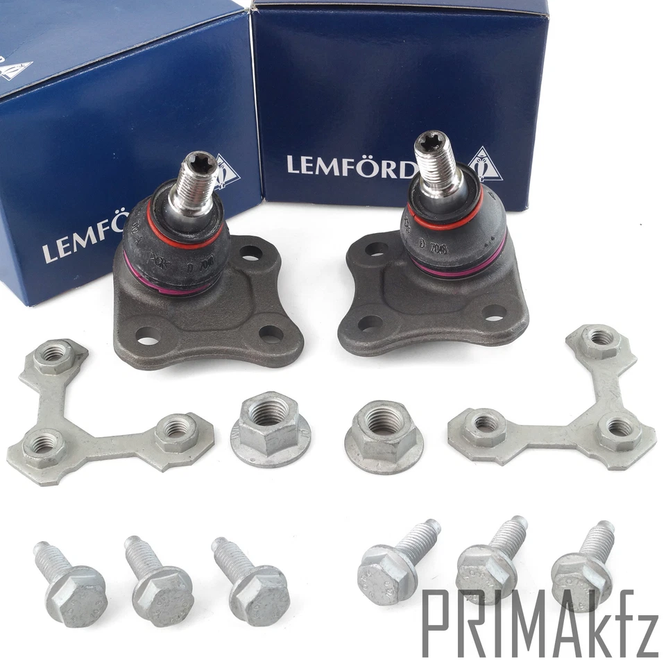 2 LEMFÖRDER Traggelenk Führungsgelenk für Audi A3 Seat Skoda VW Golf IV Bora