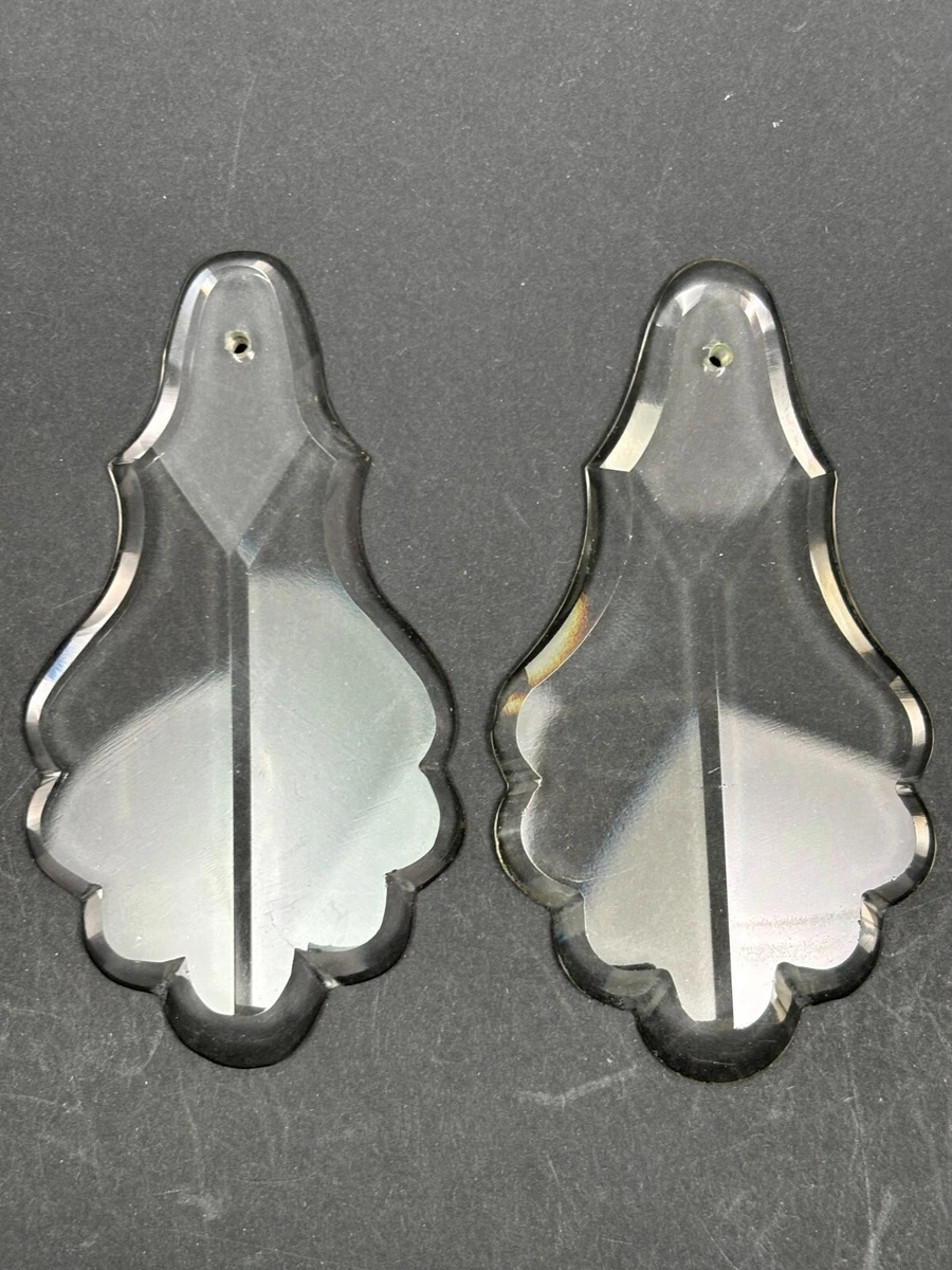 LOT DE TROIS Pampille ciselé en cristal pour lustre À Pampille EUR 60,00 - IT