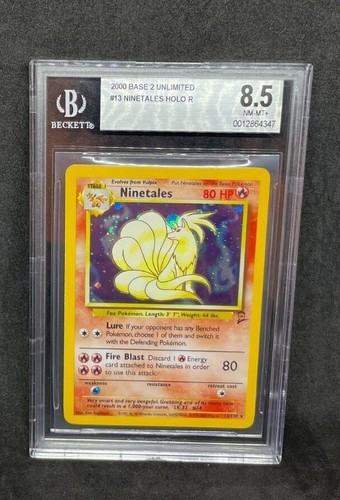 Ninetales graded BGS 8.5 for sale on eBay