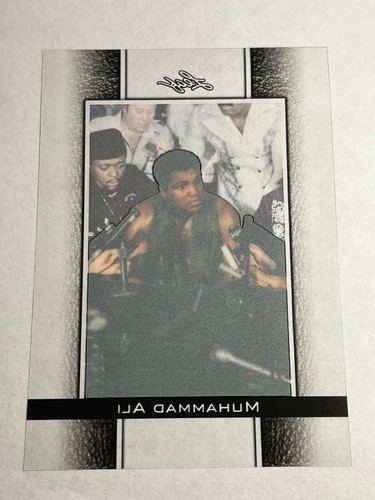2010 Leaf Metal Muhammad Ali Prismatic PLASTIC PROOF #4 - Picture 2 of 2