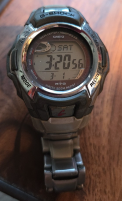 Casio G-Shock MT-G 900 #2638 Solar Wave Ceptor Tough SS Watch | eBay