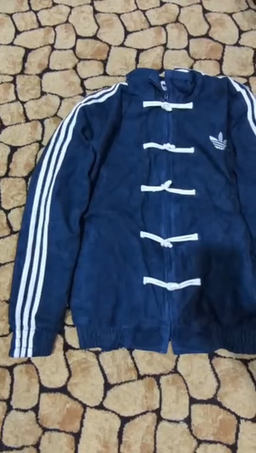 New adidas China Exclusive Year of the Snake Track Jacket Navy Blue Unisex - Video 1 of 1