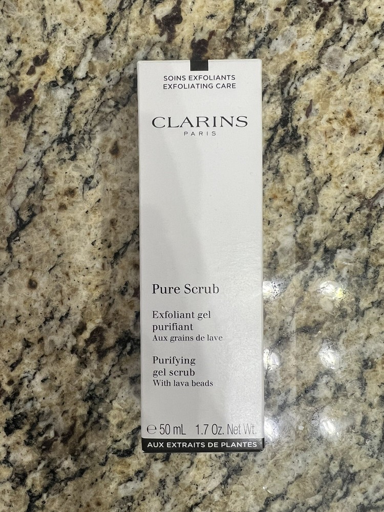 Clarins PURE SCRUB Exfoliating Gel Scrub 1.7 fl oz 