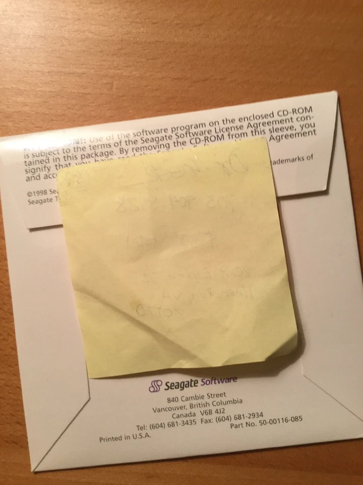 Seagate Crystal Reports Professional Version 7 With Key Code - Image 3 of 3