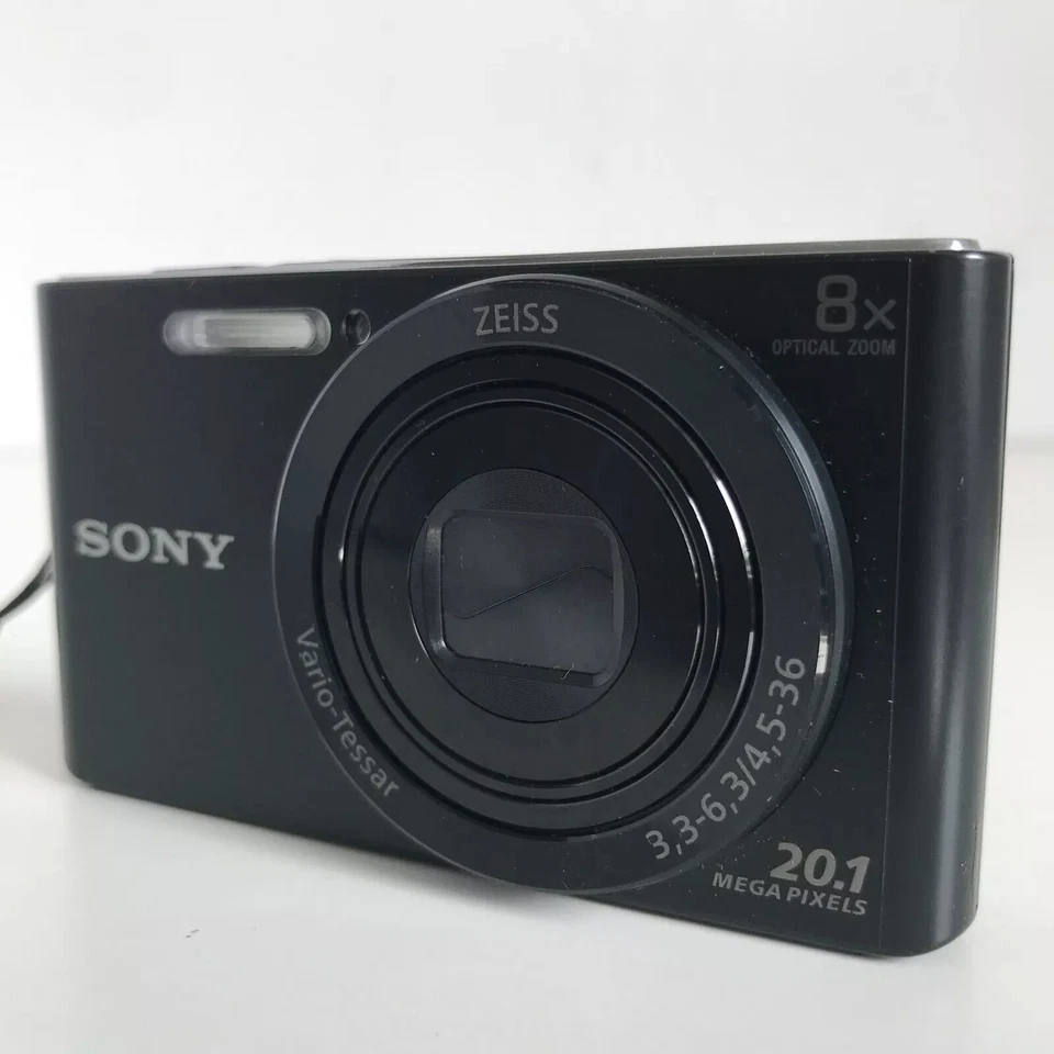Sony DSC-W830 Cyber-Shot 20.1MP 8x zoom Digital Camera Black - Image 2 of 4