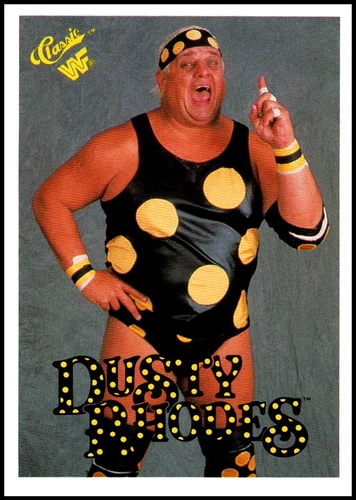 1990 Classic WWF #16 Dusty Rhodes - FREE SHIPPING!