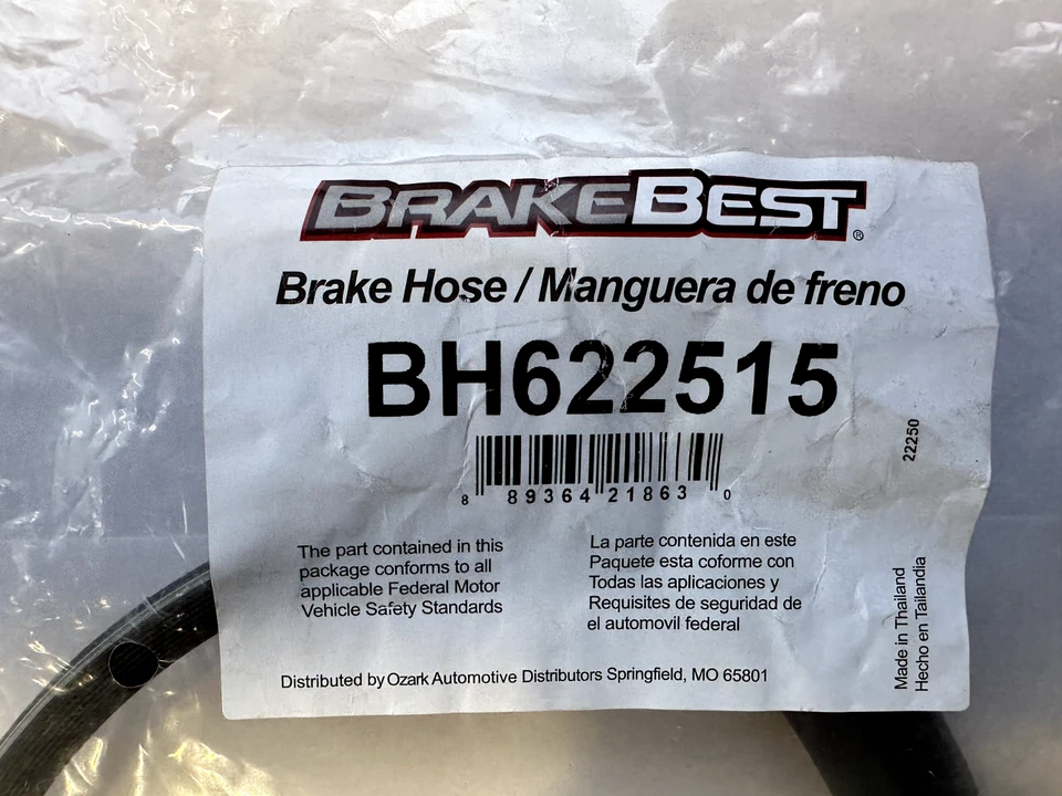 Brake Hydraulic Hose fits 2015-2018 Ford Police Interceptor Utility Explorer - Image 3 of 3