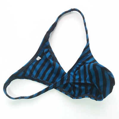 K419 CW Mens Sexy MINI Tanga Bikini wider stripes Low Rise Pouch