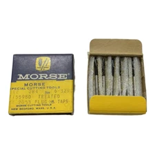 Morse 6-32NC Spiral Point Thread Forming Tap 2 Flute GH4 12 Pack USA