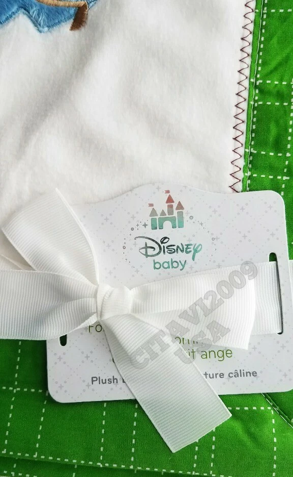 MANTA BEBÉ TIENDA DISNEY EL LIBRO DE LA SELVA - VERDE BLANCO - REGALO NIÑO NIÑA ORIGINAL Foto 3 de 4