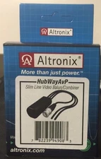 Brand New Altronix HUBWAYAVP Power/Video Balun Combiner