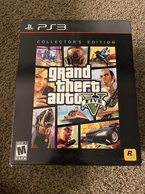 Gta V Gamestop Collector S Edition Sony Playstation 3 13 For Sale Online Ebay