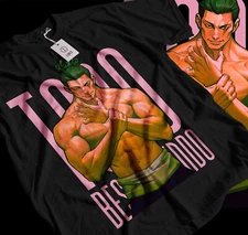 Yuji Itadori T-shirt Todo Jujutsu Kaisen Gojo Horror Anime Black  Gift Shirt 083