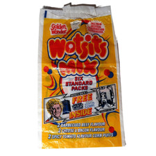 Golden Wonder Wotsits Doctor Who Six Mix Corn Puffs bag 1986