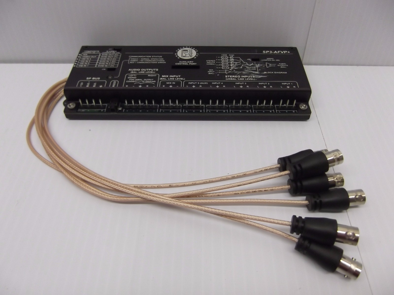 SP Controls SP3-AFVP+ Video Production Pre-Amp Switcher 501-0055PC.B | eBay