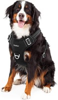 Funfox Hundegeschirr No Pull Sicherheitsgeschirr Atmungsaktiv Xl
