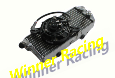 Left side radiator & Electric Fan For Suzuki DRZ DR-Z400S/DR-Z400SM ...