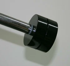 Two One Pound End Counterweights for GEM Counterweight Shafts - 1/4"-20 Threads