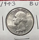 1943 Washington Quarter BU 90% Silver