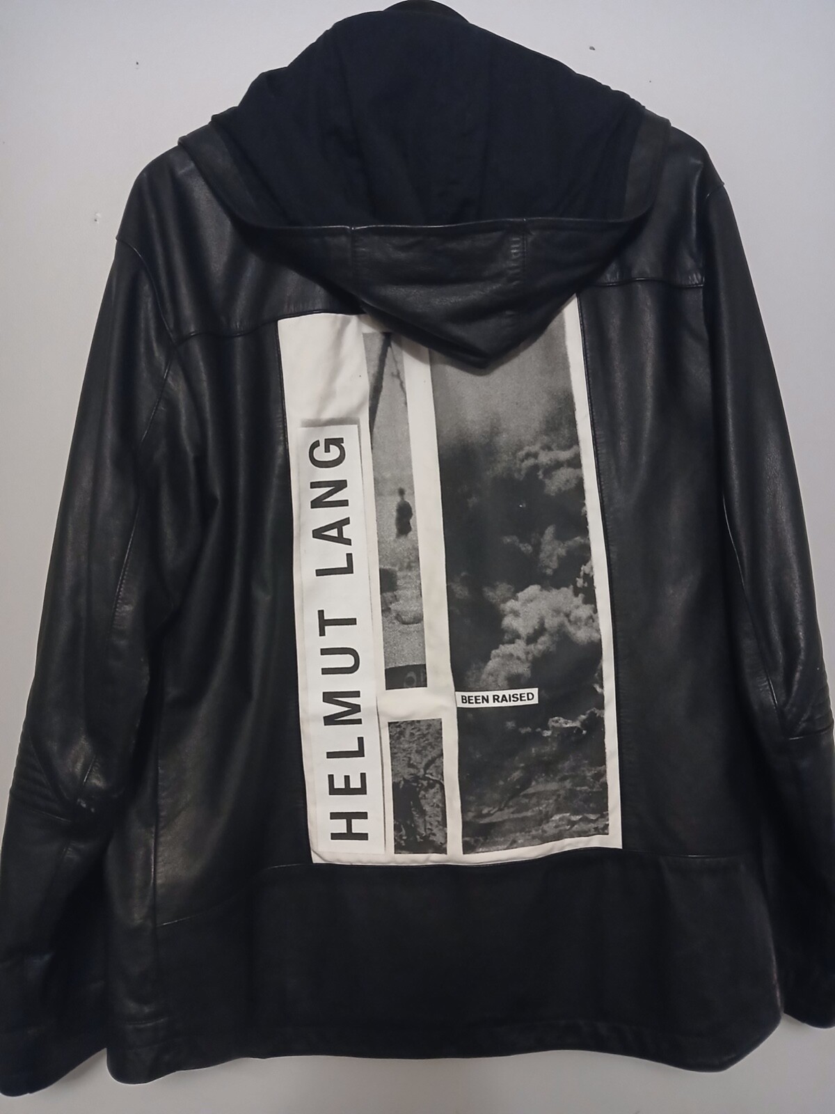 Rare Travis Scott x Helmut Lang Leather Hoodie Jacket L 2017 image 4