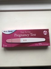 2x ACCU NEWS FAST PREGNANCY SELF TEST INSTANT RESULT SAFE, SIMPLE & EASY TO USE