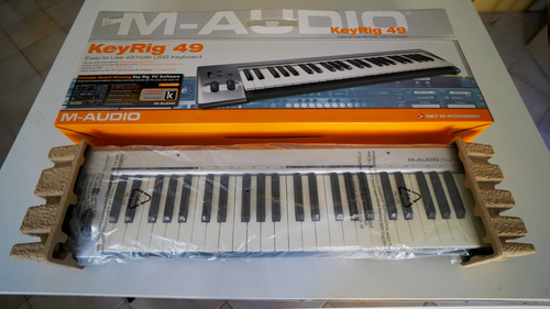 M-Audio KeyRig 49 Midi Keyboard 49-Key Electric Piano Controller USB - Picture 2 of 5