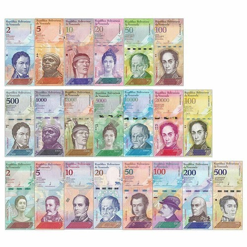 Set of 21 Banknotes Venezuela 1 Million Bolivar Soberano Paper Money Bill UNC - Picture 3 of 9