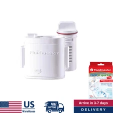 Fluidmaster 8300P8 Flush 'n Sparkle Automatic Bleach Toilet Bowl Cleaning System