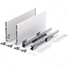 AXIAL Drawer - 199 mm Height AXL199550105, SILVER