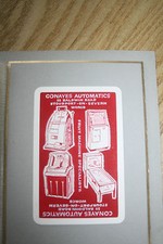 PLAYING CARDS UNIQUE Waddingtons ARTIST PROOF STOURPORT SLOT MACHINES CONAYES