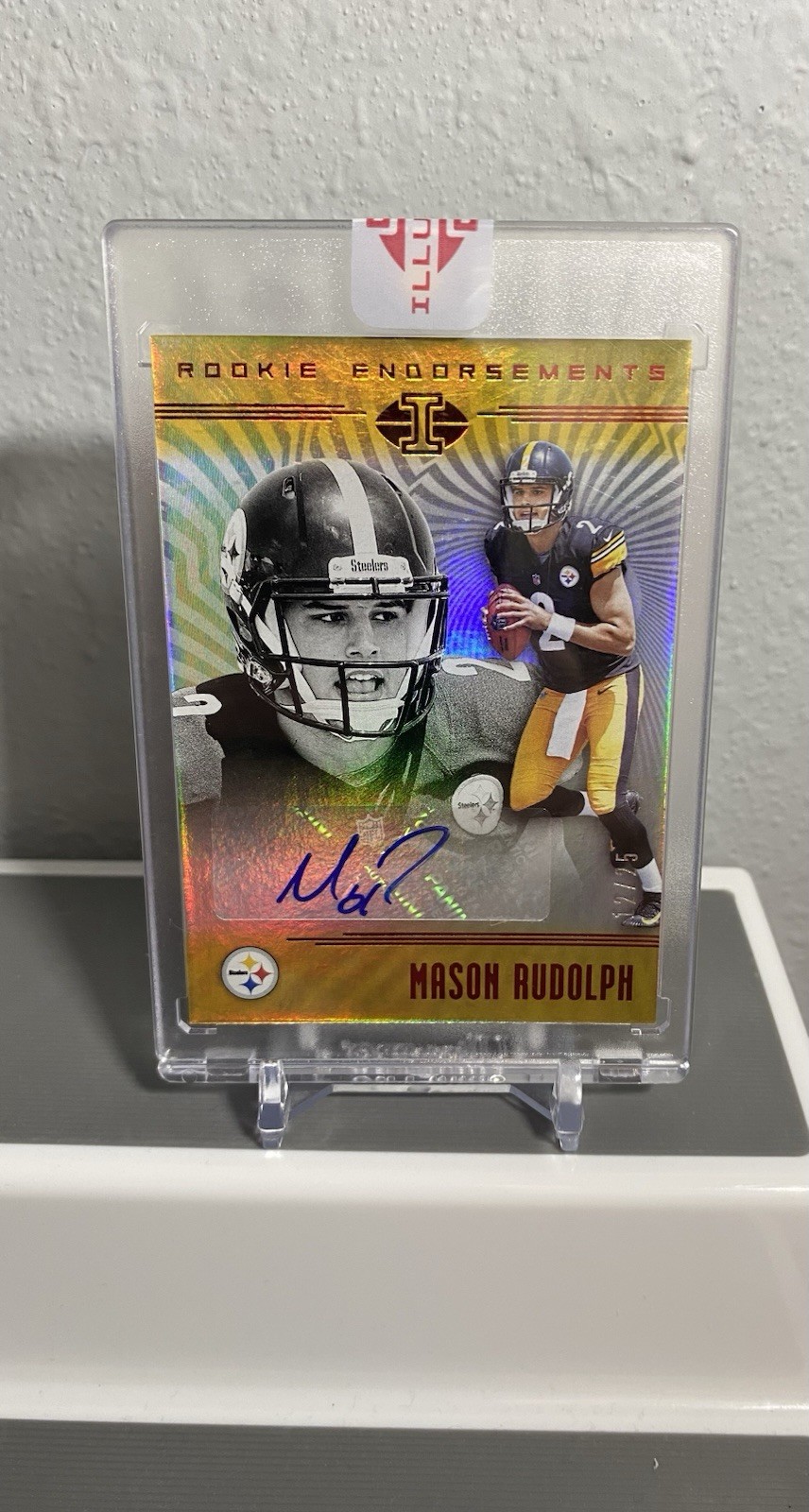 Mason Rudolph Panini Illusions Rookie Endorsements #REMR Base