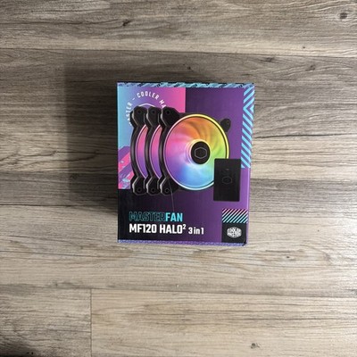 Cooler Master MasterFan MF120 Halo ARGB Fan - Pack of 3 NEW !