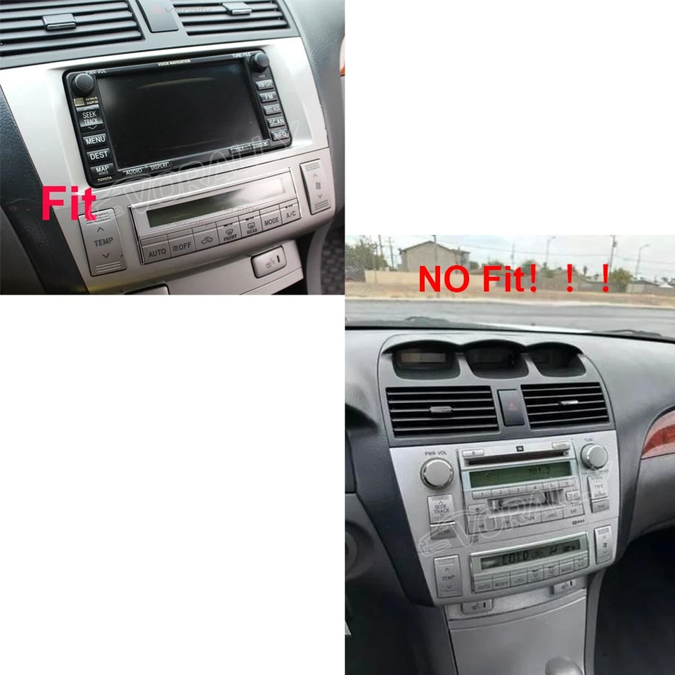 4+64G For 2004-2008 TOYOTA SOLARA 10.1" Android 15 Carplay Car Stereo Radio GPS - Image 2 of 4