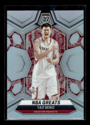 2023-24 Panini Mosaic #294 Yao Ming Silver Houston Rockets