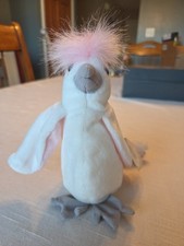 Ty Beanie Baby,Kuku The White Cockatoo Bird (6in) Retired Vntg. Plush Toy 1/5/97