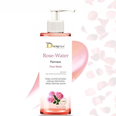 Drontika Wild & Pure Rosenwasser Gesichtsreiniger Hydratisierend 100 ml