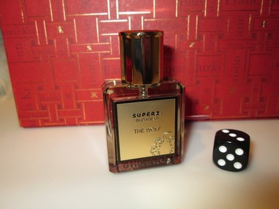 Exclusive!  superz mini spray bottle THE WOLF 10ml/.33 fl oz. extrait de parfum