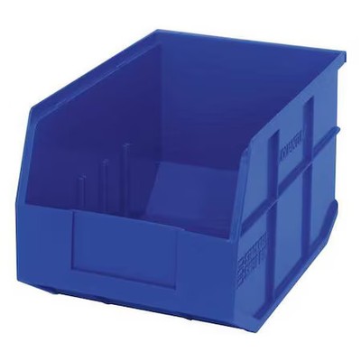 Quantum Storage Systems Ssb423bl Shelf Storage Bin, Polypropylene, Blue, 7 In